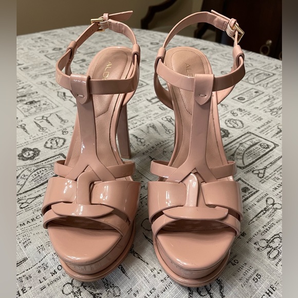 Aldo light pink high heels - Picture 2 of 5